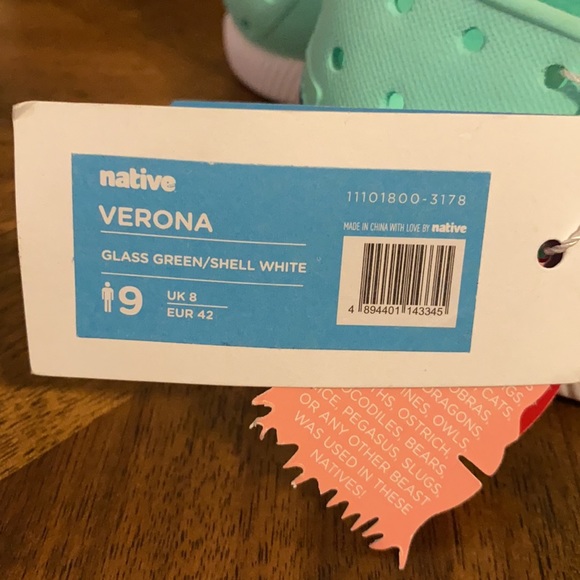 Mens Native Verona surf shoes 9 - Picture 7 of 7